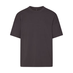 JERSEY LOUNGE MENS OVERSIZED T-SHIRT | ASH (MENS T-SHIRTS, MENS TOPS) LAYS FLAT ON A WHITE BACKGROUND | FLT