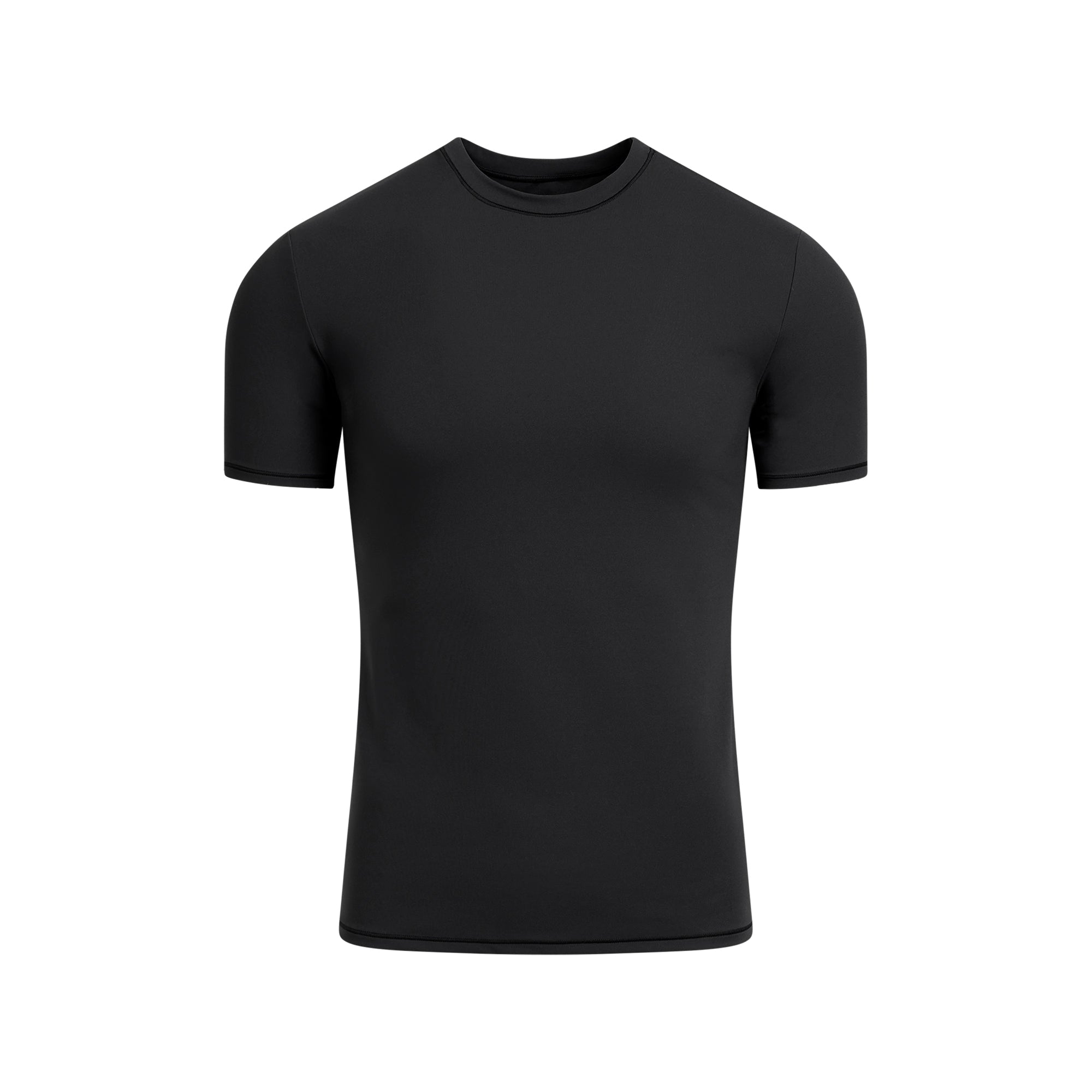 FITS EVERYBODY MENS T-SHIRT | ONYX FLAT ON A WHITE BACKGROUND | FLT