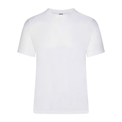 SKIMS COTTON MENS CLASSIC T-SHIRT | CHALK (MENS T-SHIRTS, MENS TOPS) LAYS FLAT ON A WHITE BACKGROUND | FLT