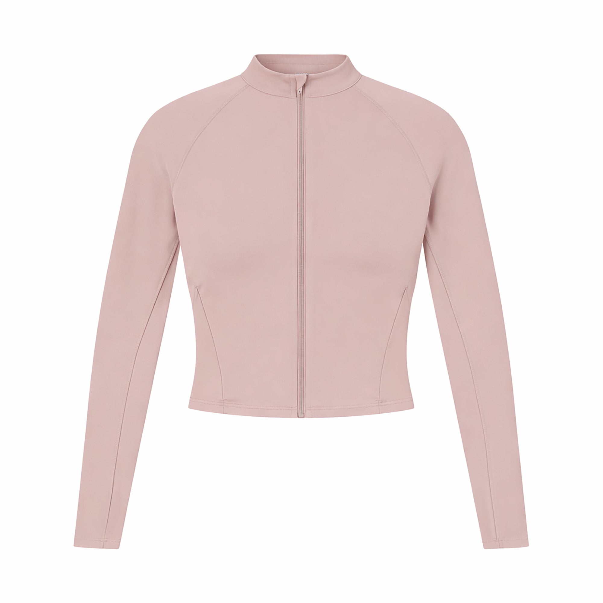 NikeSKIMS MATTE MOCK NECK FULL ZIP JACKET | HIMALAYAN FLAT ON A WHITE BACKGROUND | FLT