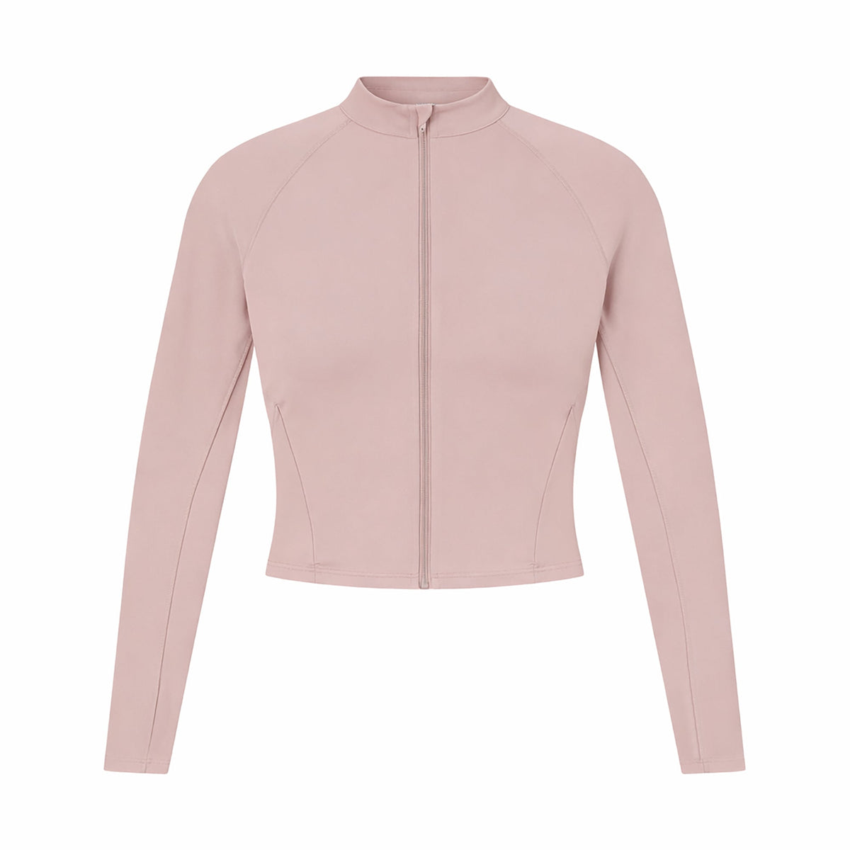 NikeSKIMS MATTE MOCK NECK FULL ZIP JACKET | HIMALAYAN FLAT ON A WHITE BACKGROUND | FLT