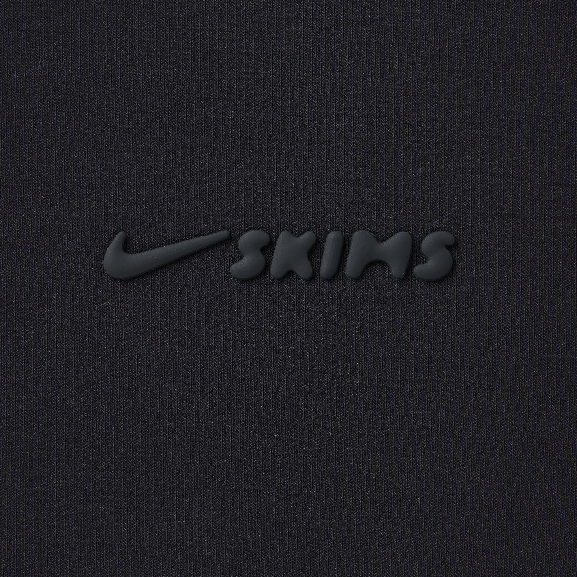 NikeSKIMS MATTE TRICOT SIDE SNAPS PANT | OBSIDIAN ADDITIONAL FABRIC DETAILS