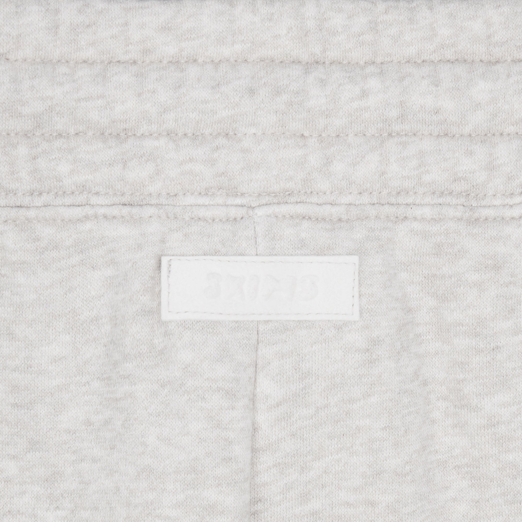FLEECE LOUNGE MENS TAPERED JOGGER | LIGHT HEATHER GREY ADDITIONAL FABRIC DETAILS
