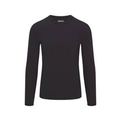 FITS EVERYBODY MENS FITTED LONG SLEEVE T-SHIRT | ONYX FLAT ON A WHITE BACKGROUND @ | FLT