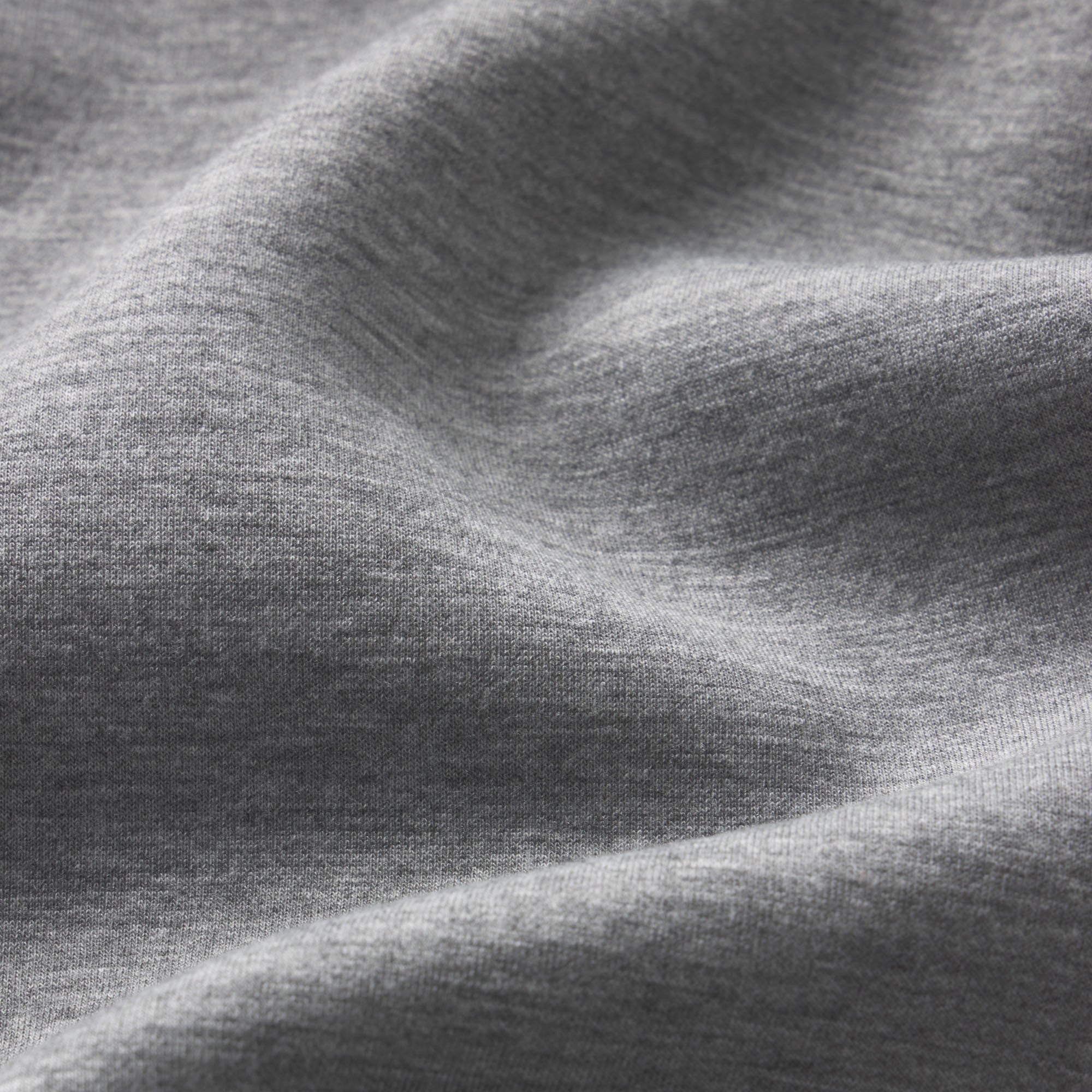 NEOPRENE OUTERWEAR REVERSIBLE BOMBER JACKET | DARK HEATHER GREY ADDITIONAL FABRIC DETAILS