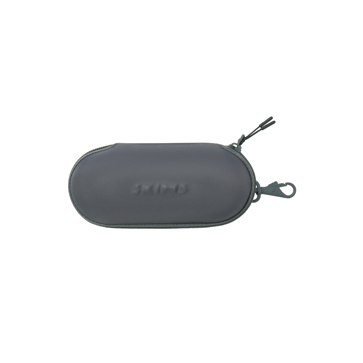NikeSKIMS ACCESSORIES HARDSHELL GLASSES CASE | ARMOR LAYS FLAT ON A WHITE BACKGROUND