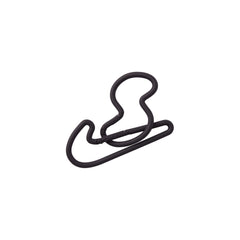 NikeSKIMS ACCESSORIES CARABINER SET | OBSIDIAN & LAYS FLAT ON A WHITE BACKGROUND | FLT