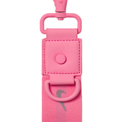 NikeSKIMS ACCESSORIES KEYCHAIN WRISTLET | LIGHT FLAMINGOON A MODEL 