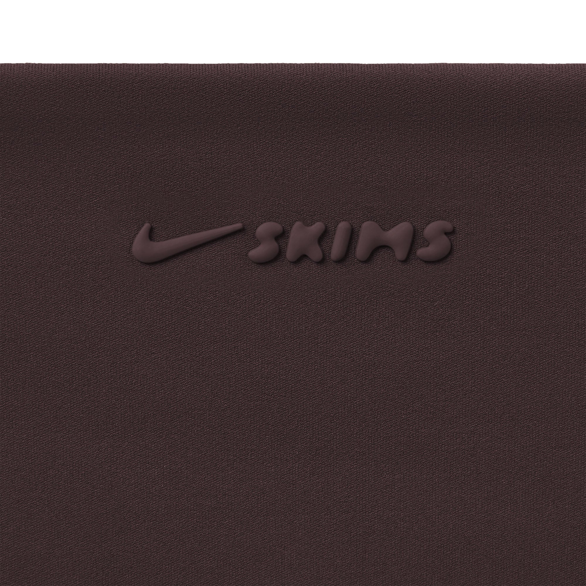 NikeSKIMS MATTE DOUBLE STRAP SCOOP TANK | DARK SEPIA