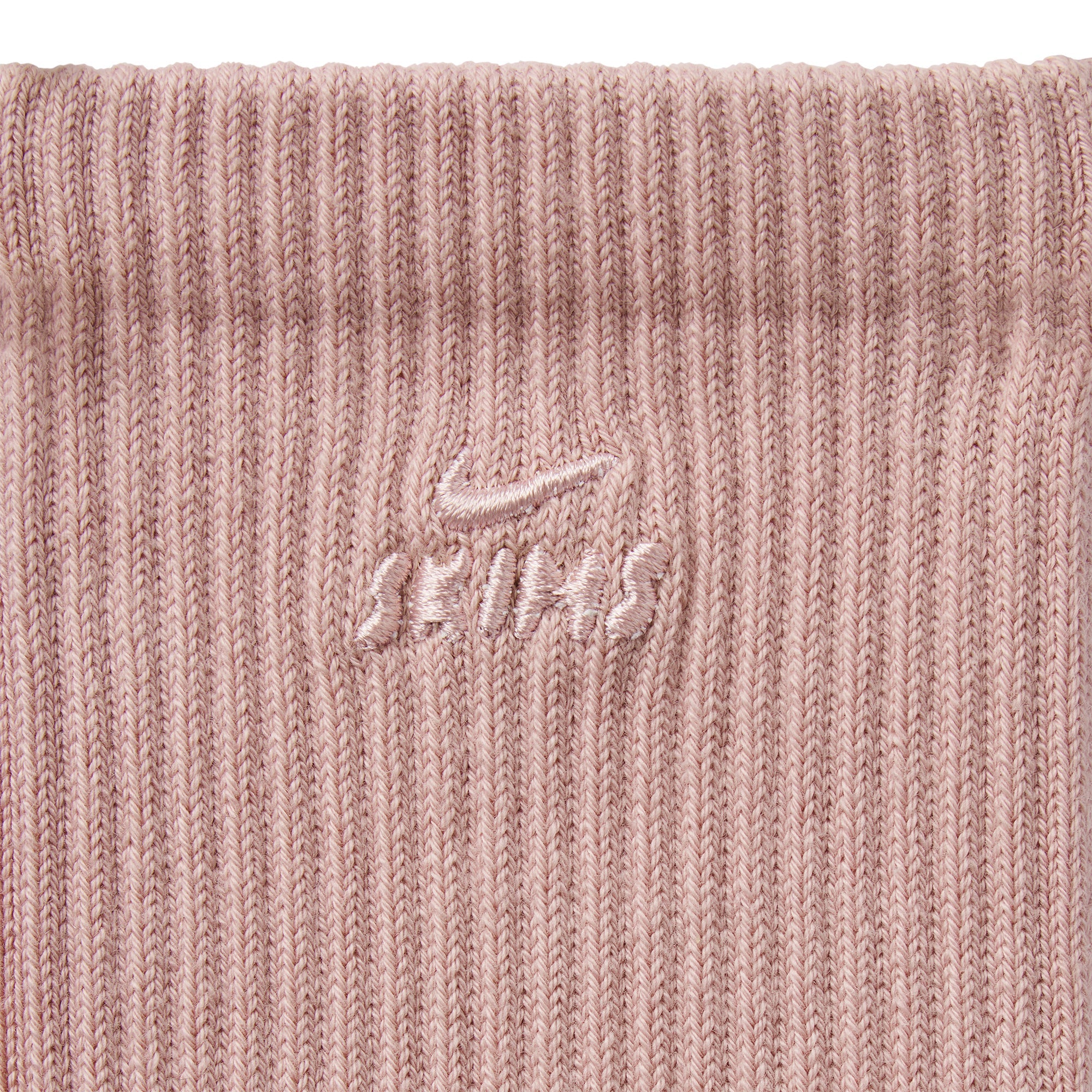 NikeSKIMS ACCESSORIES DRI-FIT PILATES GRIP CREW SOCK | HIMALAYAN FLAT ON A WHITE BACKGROUND
