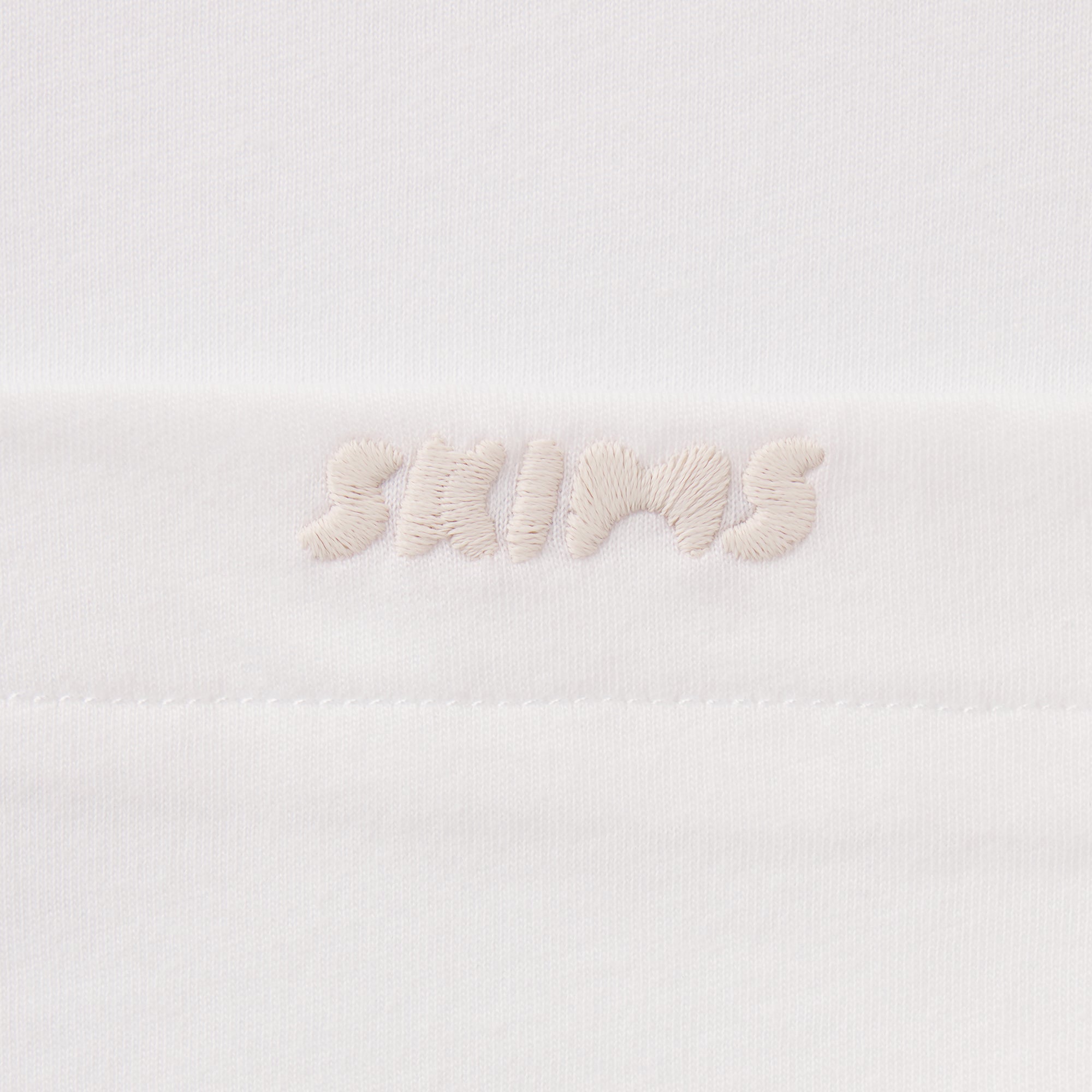 ORGANIC COTTON SLEEP SHORT SLEEVE SET | SNOW ADDITIONAL FABRIC DETAILS