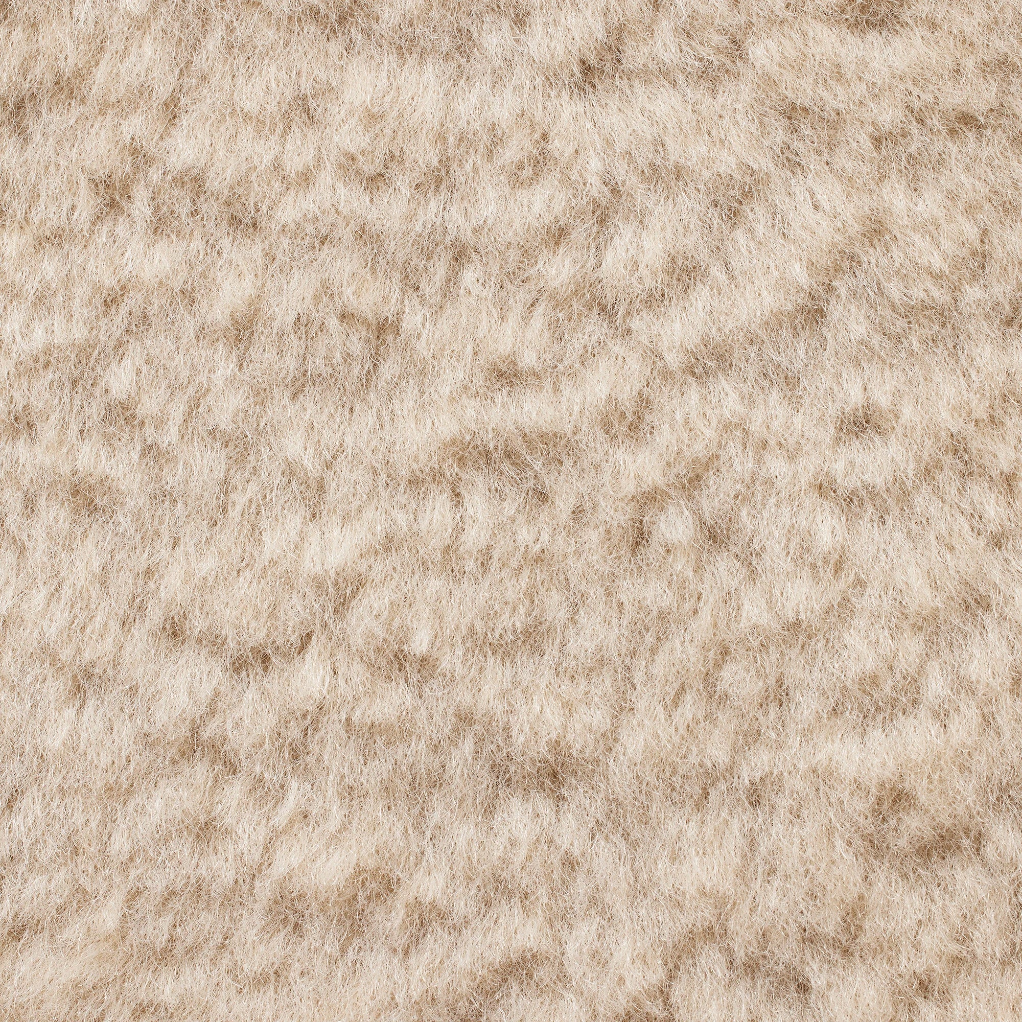 FAUX FUR OVERSIZED LONG COAT | CHAMPAGNE ADDITIONAL FABRIC DETAILS