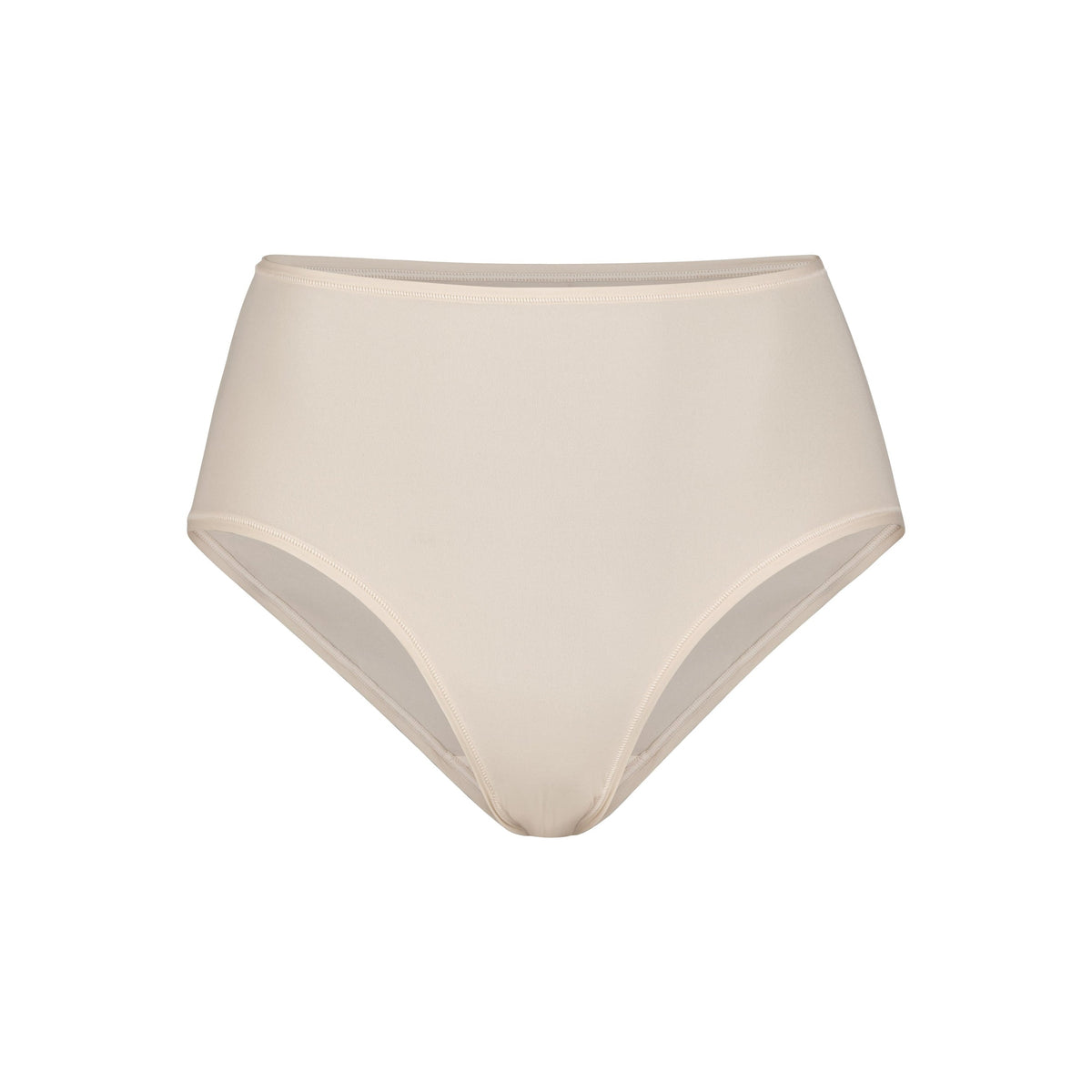 FITS EVERYBODY FULL BRIEF | SAND (BRIEFS, PANTIES) LAYS FLAT ON A WHITE BACKGROUND | FLT