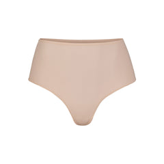FITS EVERYBODY HIGH-WAISTED THONG | MICA (HIGH-WAISTED PANTIES) LAYS FLAT ON A WHITE BACKGROUND | FLT