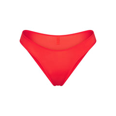 SHINE FOUNDATIONS DIPPED BIKINI | POPPY FLAT ON A WHITE BACKGROUND | FLT