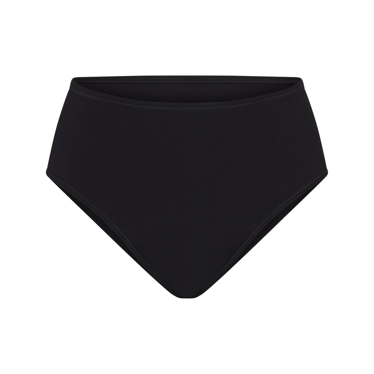 PERIOD PANTIES BRIEF | OBSIDIAN FLAT ON A WHITE BACKGROUND | FLT