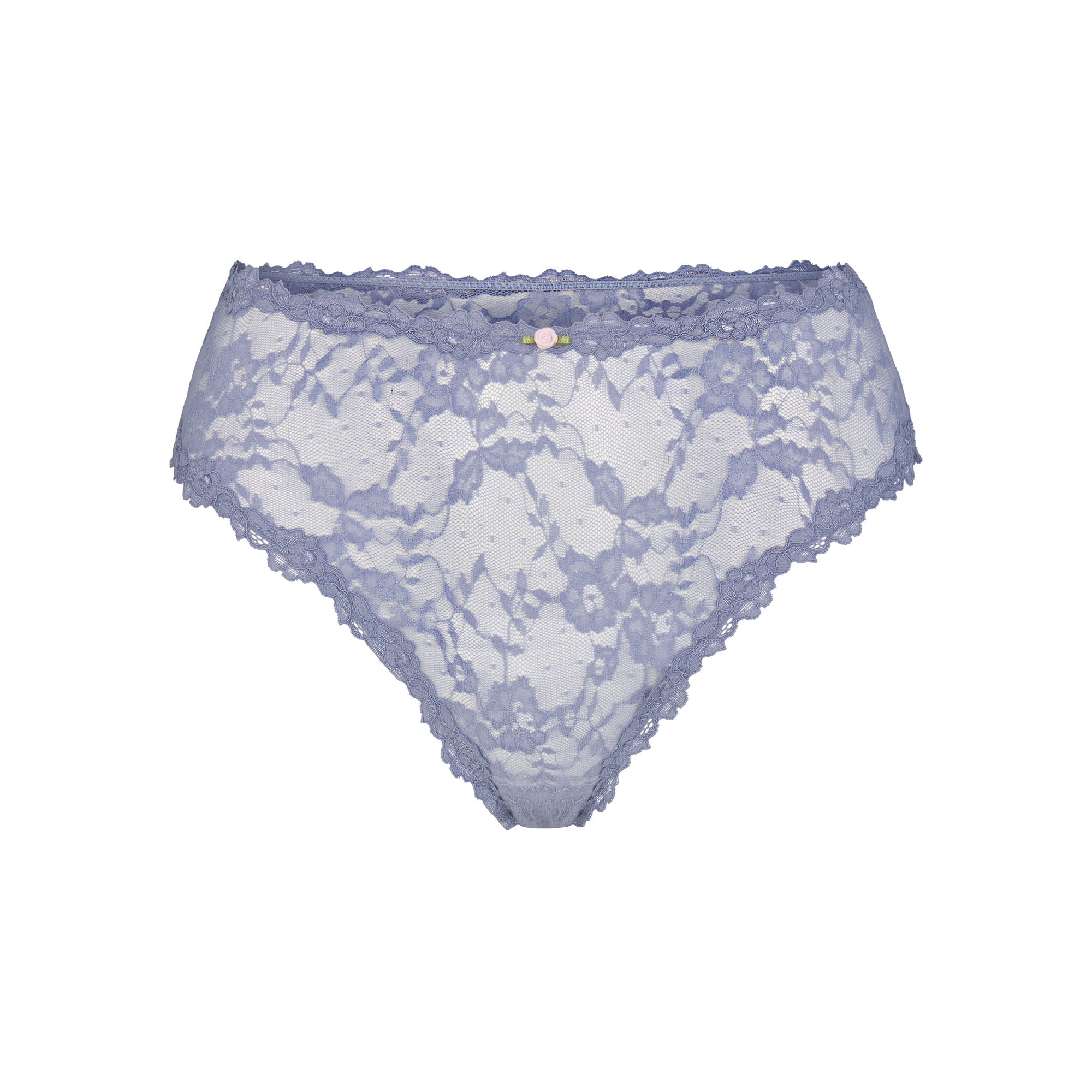 STRETCH LACE BRIEF | SLATE FLAT ON A WHITE BACKGROUND | FLT@ | FOCUS: 0.0, 1.0, 0.9