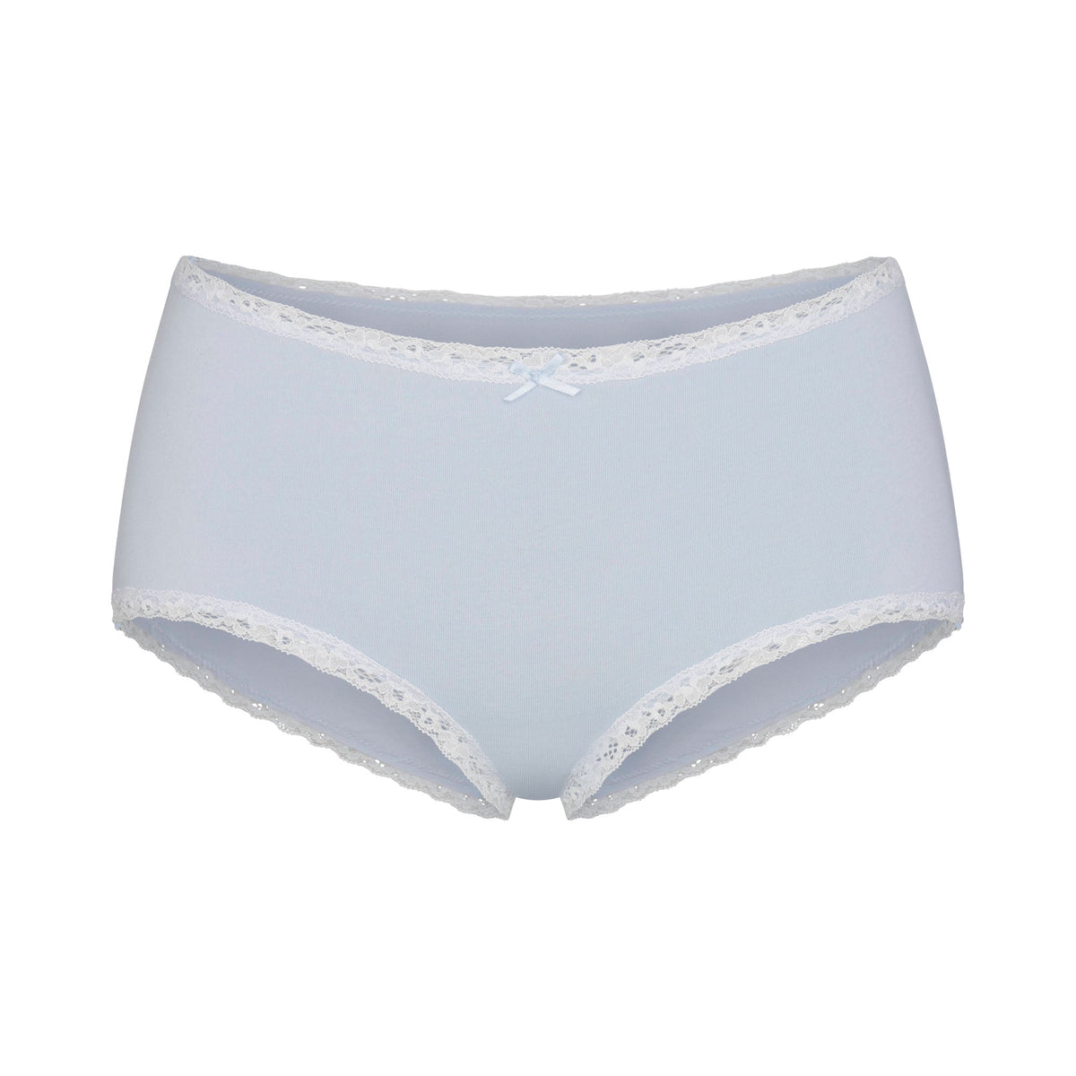 LIGHTWEIGHT COTTON LACE BOY SHORT | AIRSPACE FLAT ON A WHITE BACKGROUND | FLT