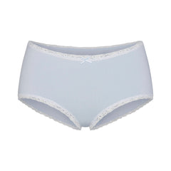 LIGHTWEIGHT COTTON LACE BOY SHORT | AIRSPACE FLAT ON A WHITE BACKGROUND | FLT