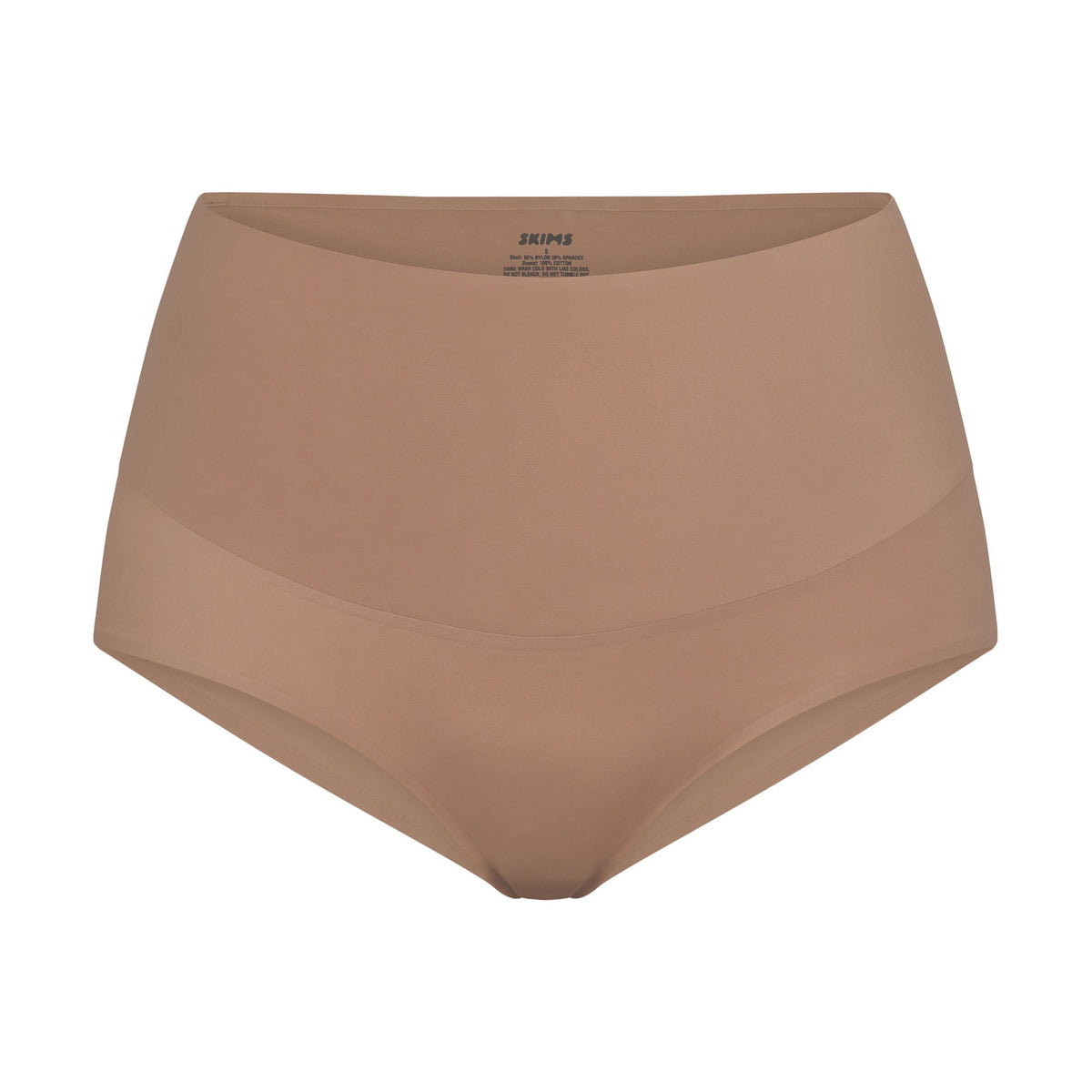 SMOOTHING INTIMATES HIGH-WAISTED BRIEF | SIENNA (BRIEFS, PANTIES) LAYS FLAT ON A WHITE BACKGROUND | FLT