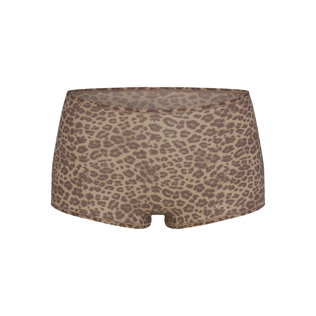 FITS EVERYBODY BOY SHORT | DESERT LEOPARD INK PRINT ON A MODEL | FLT@ | FOCUS: 0.0, 1.0, 0.9