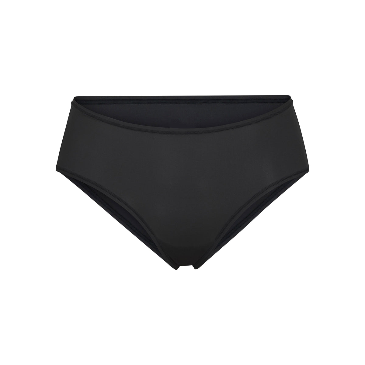 FITS EVERYBODY BRIEF | ONYX (BRIEFS, PANTIES) LAYS FLAT ON A WHITE BACKGROUND | FLT