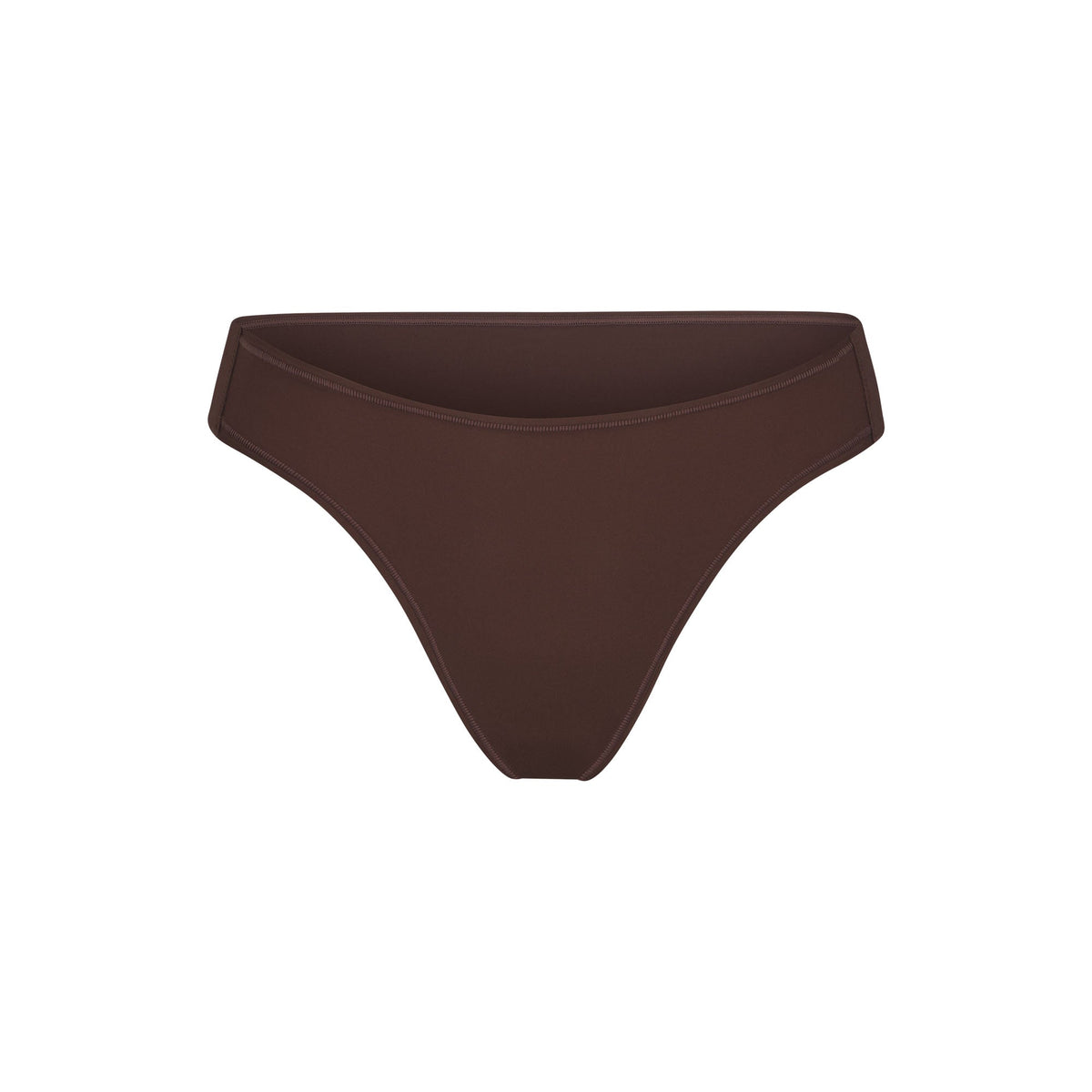 ADAPTIVE FITS EVERYBODY BRIEF | COCOA (ADAPTIVE PANTIES) LAYS FLAT ON A WHITE BACKGROUND | FLT