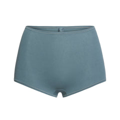 COTTON JERSEY BOY SHORT | KYANITE FLAT ON A WHITE BACKGROUND | FLT