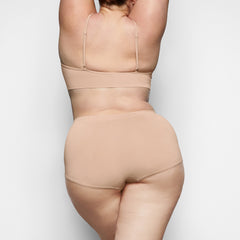 SOFT SMOOTHING BOY SHORT WORN BY A MODEL IN BACK VIEW