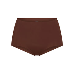 NAKED BOY SHORT | COCOA (BOY SHORTS, PANTIES) LAYS FLAT ON A WHITE BACKGROUND | FLT