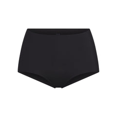 NAKED BOY SHORT | ONYX (BOY SHORTS, PANTIES) LAYS FLAT ON A WHITE BACKGROUND | FLT