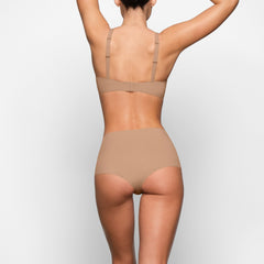 NAKED BOY SHORT WORN  ON A MODEL BACK VIEW