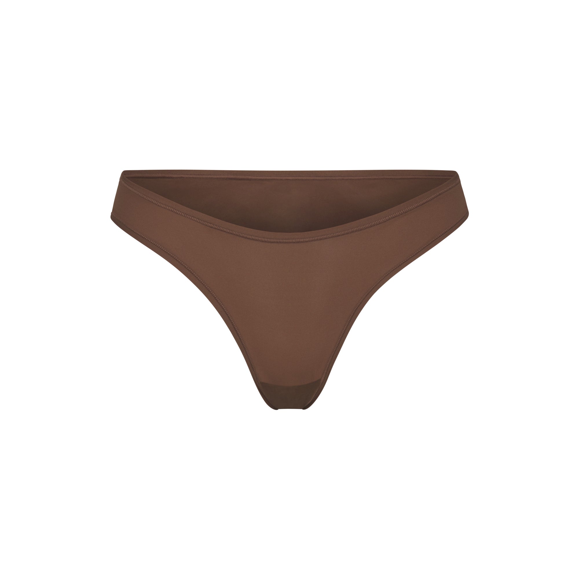 FITS EVERYBODY DIPPED FRONT THONG | JASPER (THONGS, PANTIES) LAYS FLAT ON A WHITE BACKGROUND | FLT