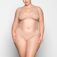FREE CUT MID WAIST TANGA