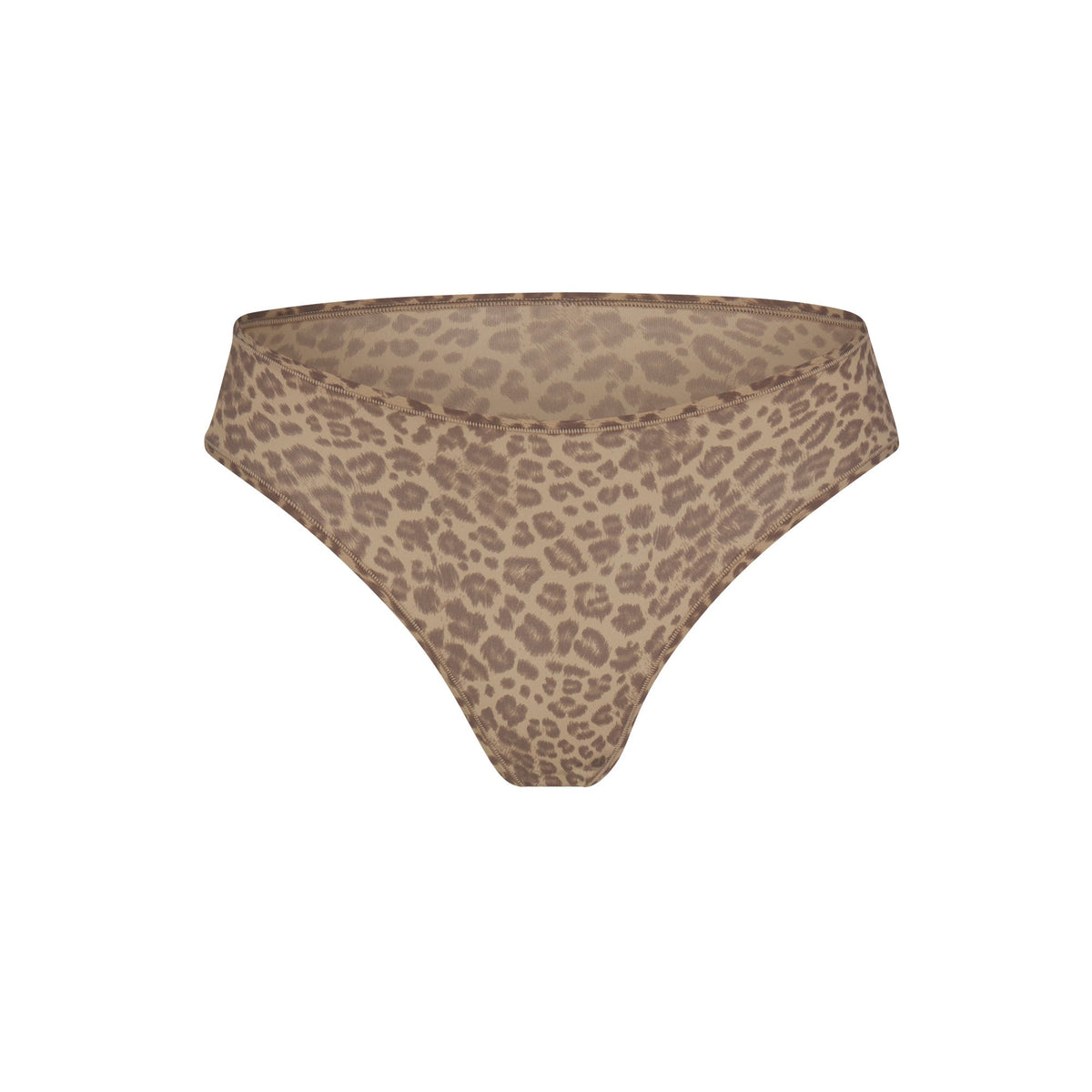 FITS EVERYBODY CHEEKY BRIEF | DESERT LEOPARD INK PRINT & LAYS FLAT ON A WHITE BACKGROUND | FLT
