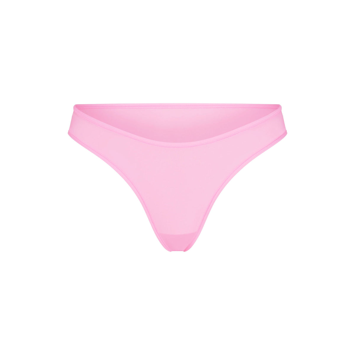 FITS EVERYBODY DIPPED FRONT THONG | BUBBLEGUM FLAT ON A WHITE BACKGROUND | FLT