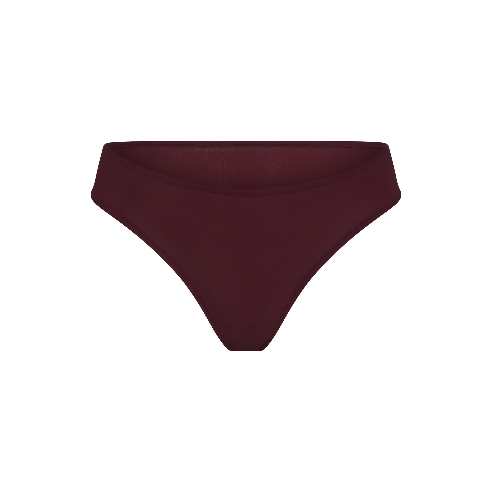 FITS EVERYBODY THONG | CURRANT FLAT ON A WHITE BACKGROUND | FLT