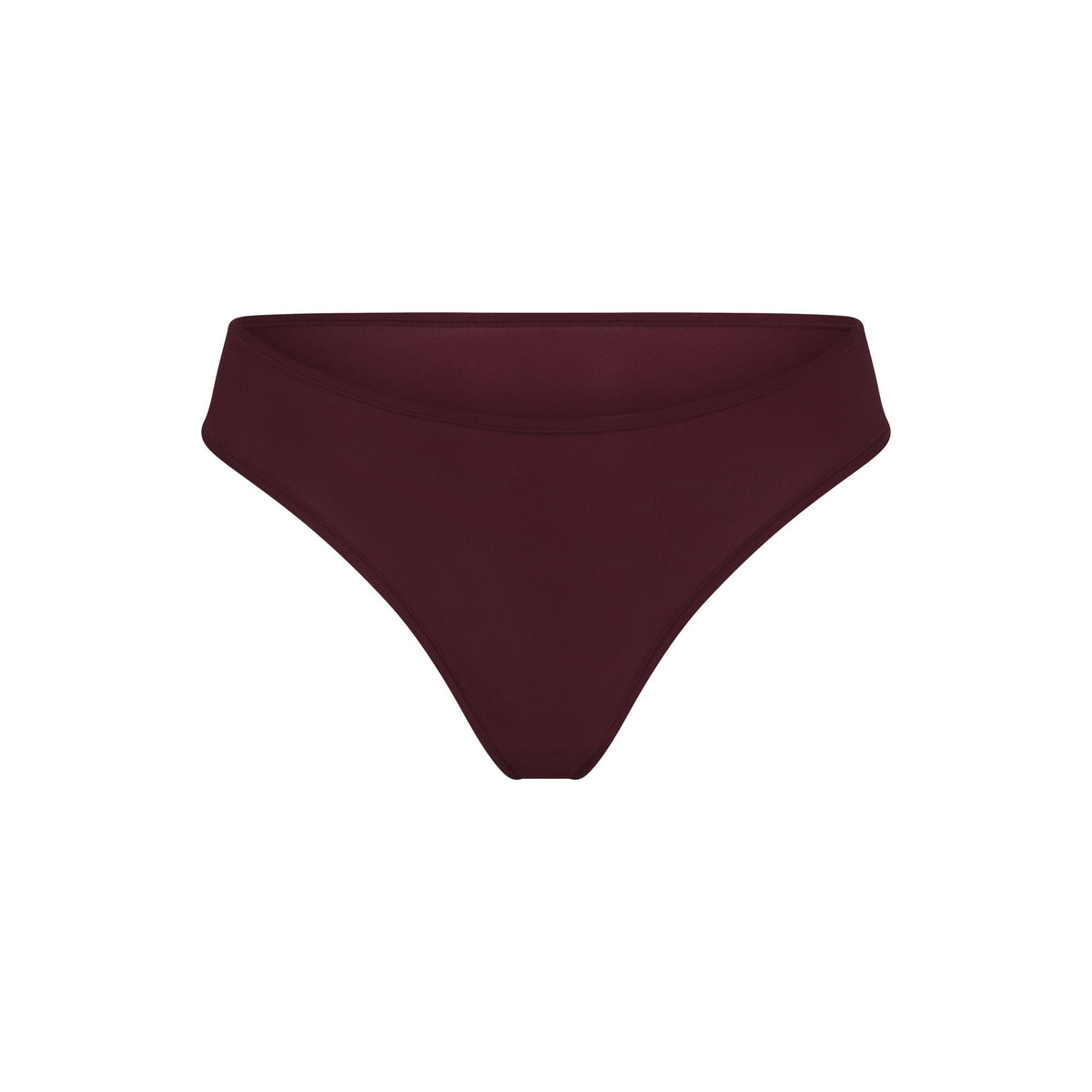 FITS EVERYBODY THONG | CURRANT FLAT ON A WHITE BACKGROUND | FLT