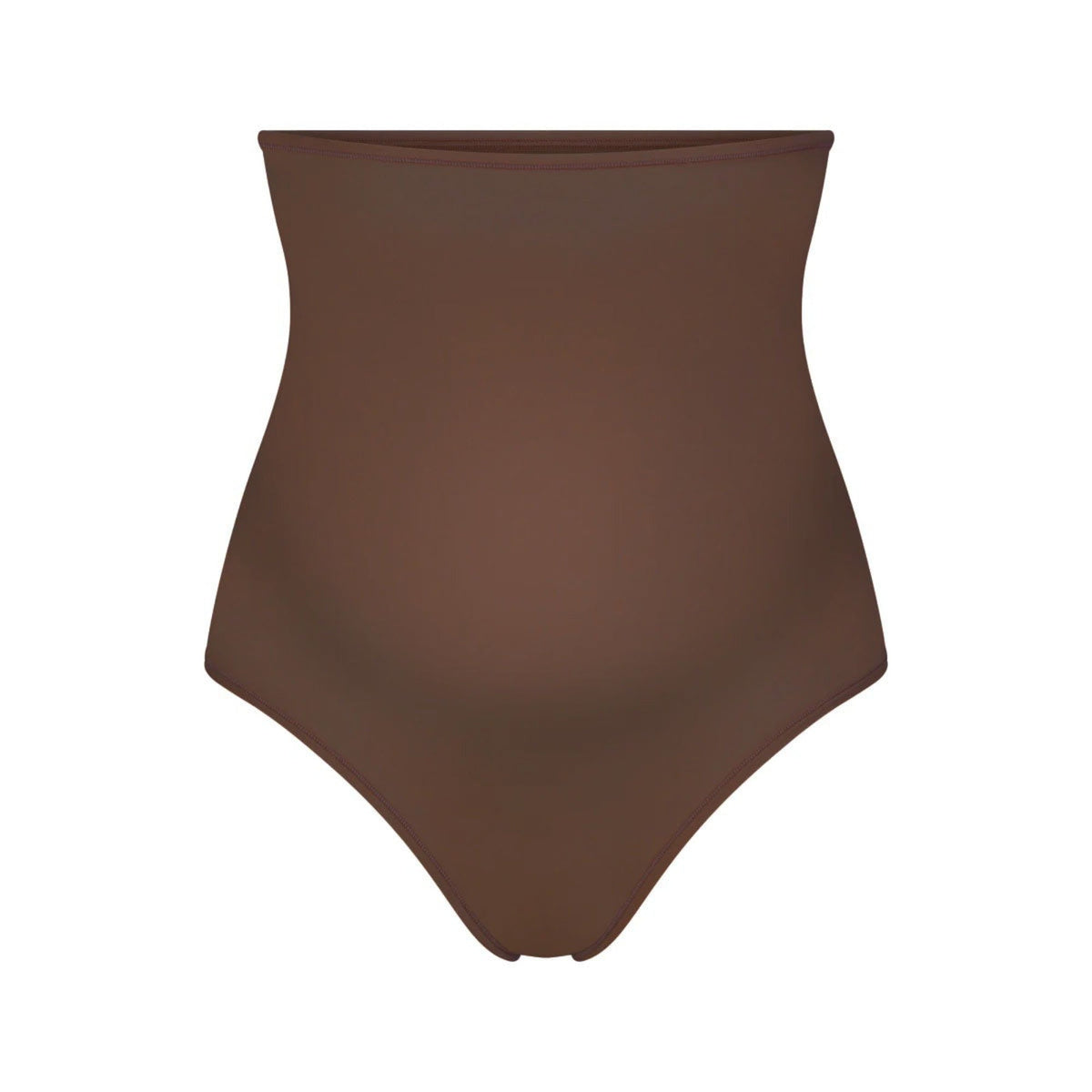 FITS EVERYBODY MATERNITY HIGH-WAISTED THONG | JASPER (MATERNITY PANTIES) LAYS FLAT ON A WHITE BACKGROUND | FLT