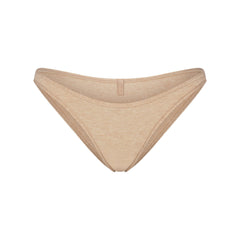 EVERYDAY COTTON BIKINI | CLAY HEATHER FLAT ON A WHITE BACKGROUND | FLT
