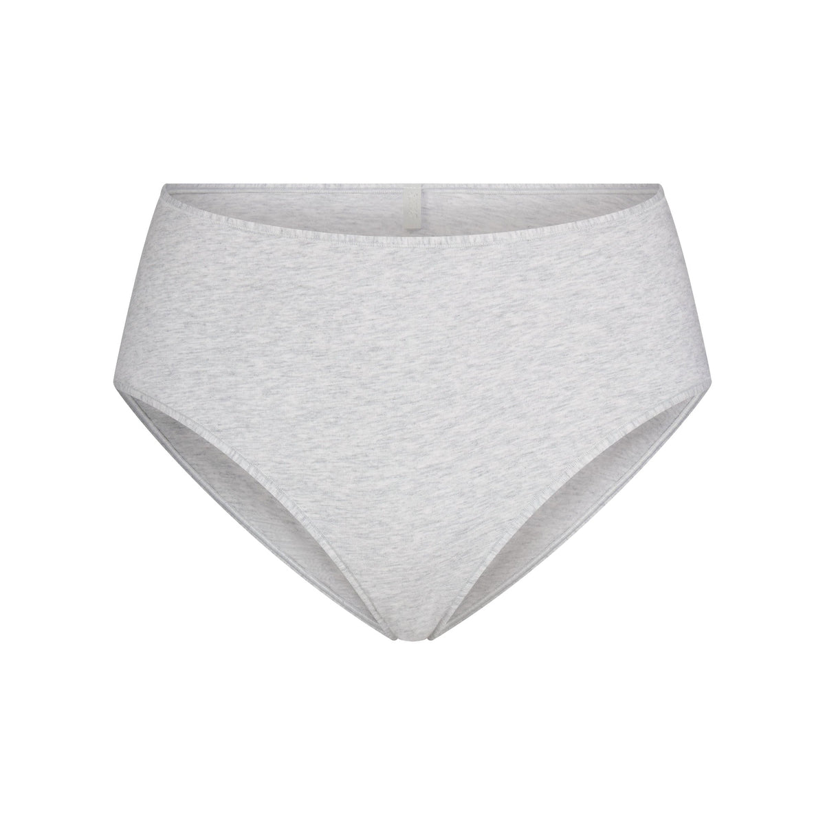EVERYDAY COTTON BRIEF | LIGHT HEATHER GREY FLAT ON A WHITE BACKGROUND | FLT