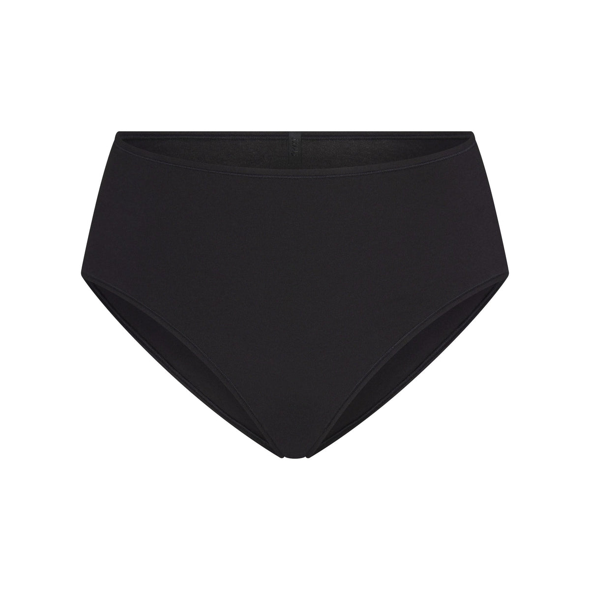 EVERYDAY COTTON BRIEF | ONYX FLAT ON A WHITE BACKGROUND | FLT
