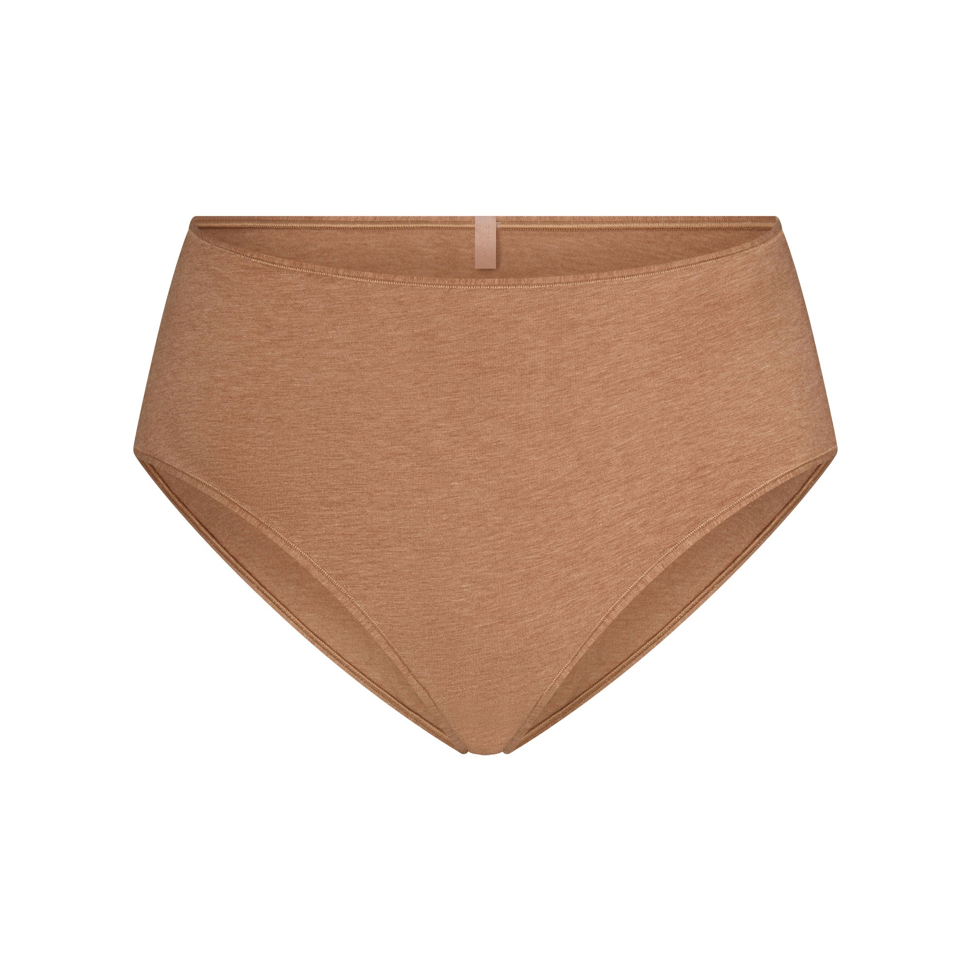 EVERYDAY COTTON BRIEF | SIENNA HEATHER FLAT ON A WHITE BACKGROUND | FLT
