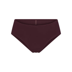 EVERYDAY COTTON HIPSTER | CURRANT FLAT ON A WHITE BACKGROUND | FLT