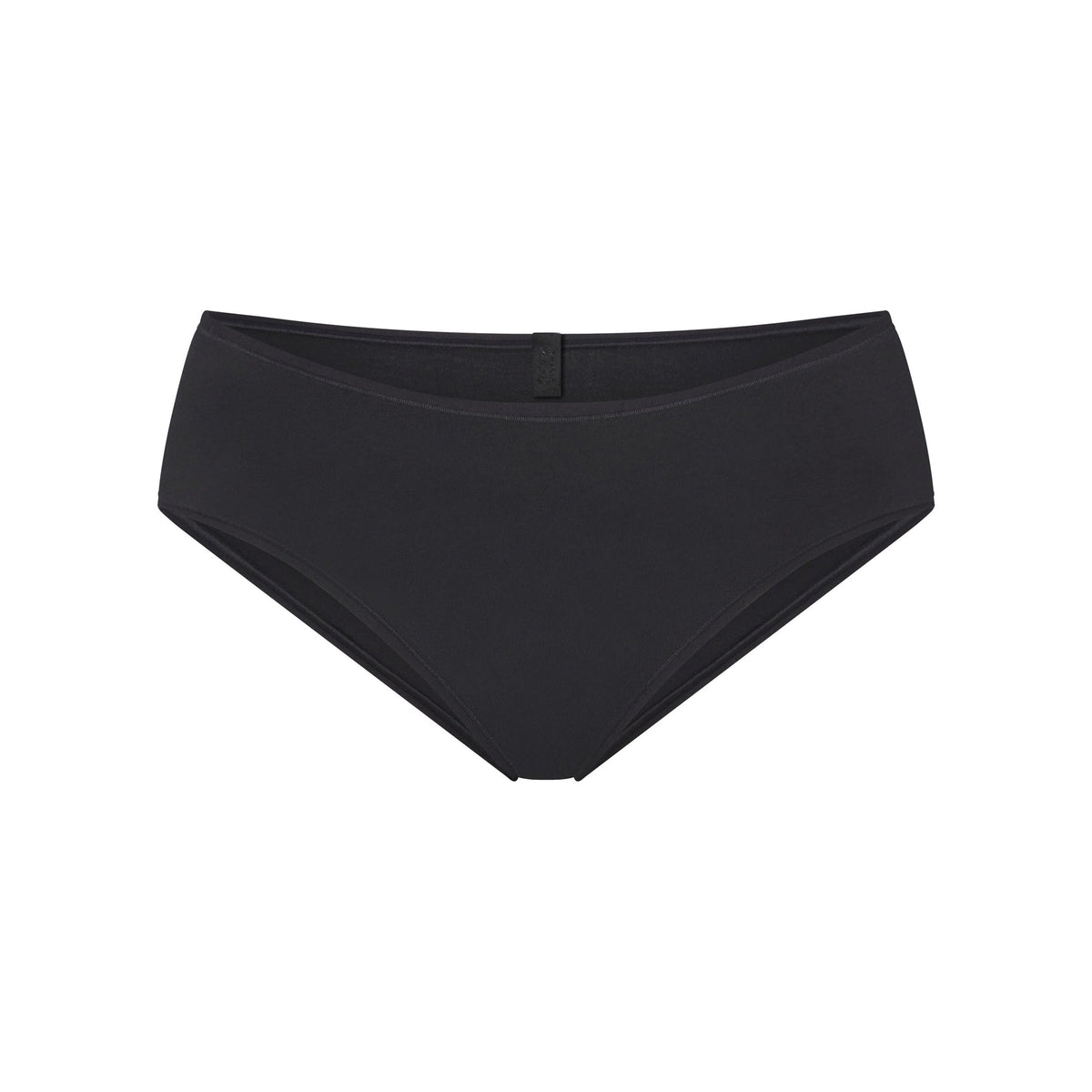 EVERYDAY COTTON HIPSTER | ONYX FLAT ON A WHITE BACKGROUND | FLT