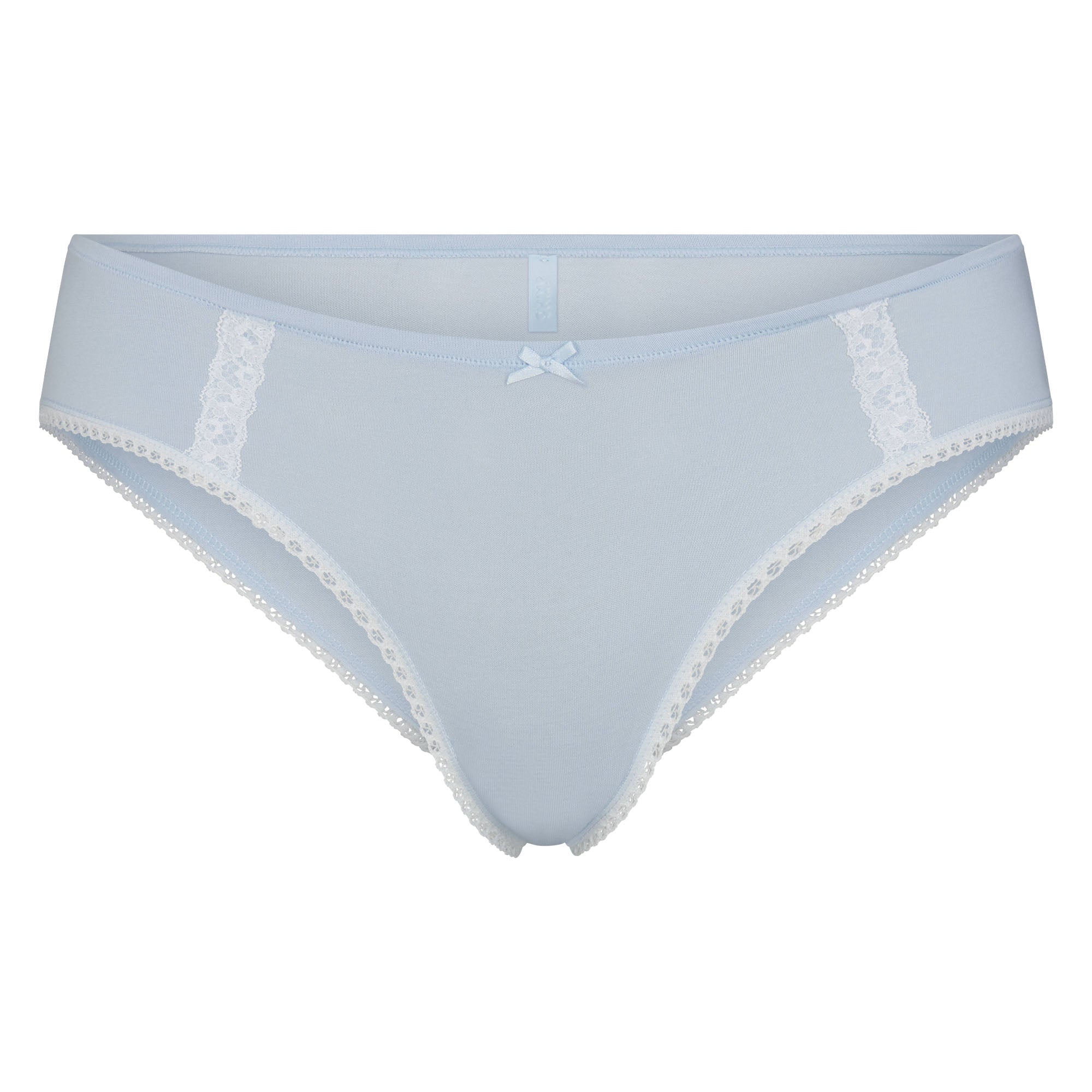 LIGHTWEIGHT COTTON LACE HIPSTER | AIRSPACE FLAT ON A WHITE BACKGROUND | FLT