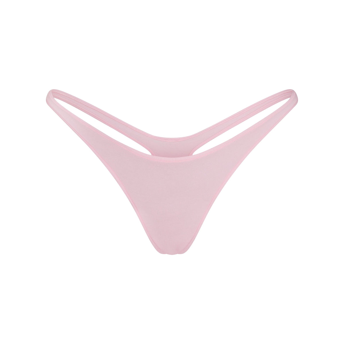 EVERYDAY COTTON THONG | PEONY FLAT ON A WHITE BACKGROUND | FLT