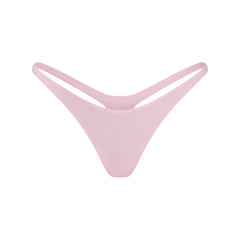 EVERYDAY COTTON THONG | PEONY FLAT ON A WHITE BACKGROUND | FLT
