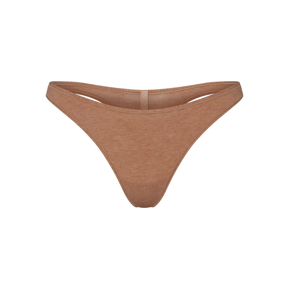 EVERYDAY COTTON THONG | SIENNA HEATHER FLAT ON A WHITE BACKGROUND | FLT