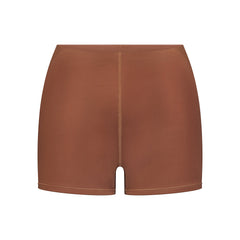 NikeSKIMS SATIN SHINE DRAWCORD 2" SHORT | CAROB BROWN